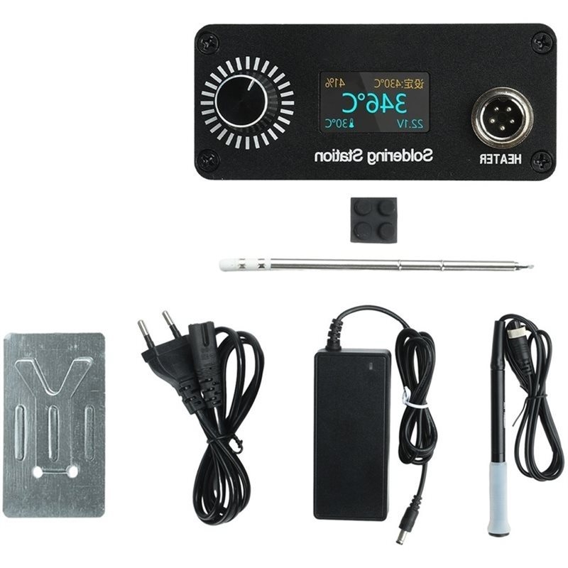 Soldering Station T12 Oled - AB11-T12 Przenośna mini cyfrowa stacja lutownicza