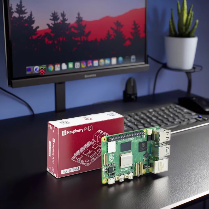 Raspberry Pi 5 8Gb Kit - Produkt hurtowy Oryginalny zestaw płytki rozwojowej