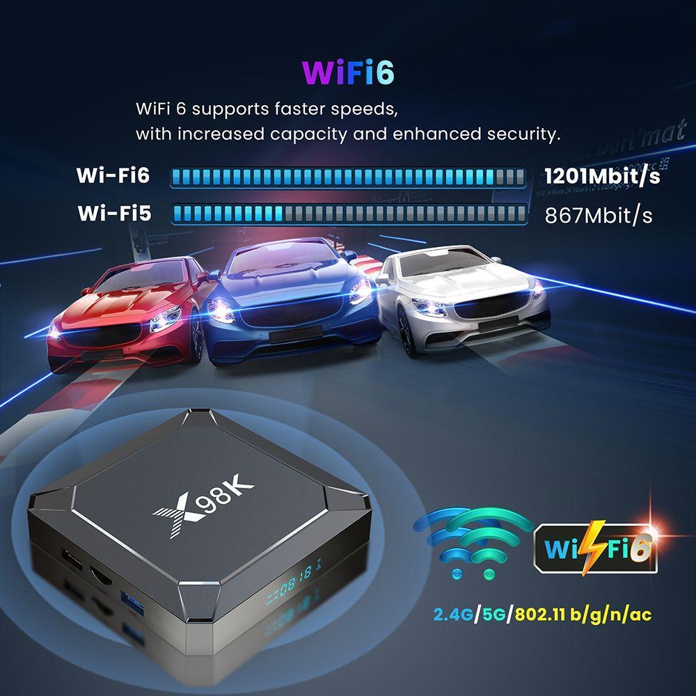 X98K Smart TV Box Android 13.0 – Radxa Rock 5B 16Gb recenzja i cena