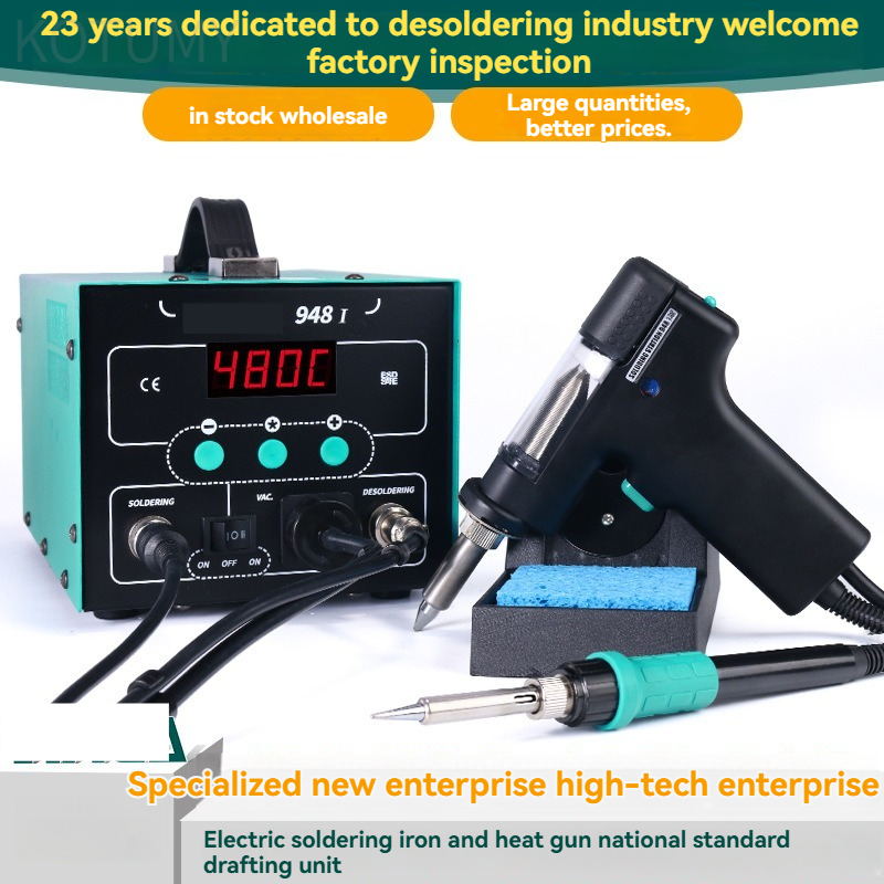 Automatyczna, elektryczna stac – Desoldering Gun Vacuum Electric recenzja i cena
